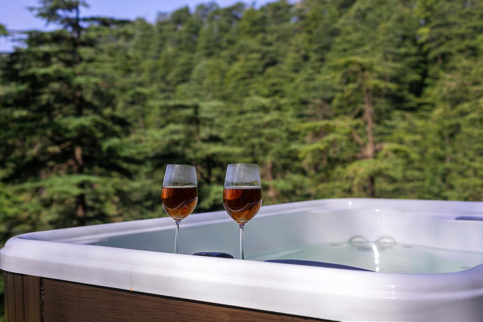 Stayvista At Pine Estate With Outdoor Jacuzzi شيملا المظهر الخارجي الصورة