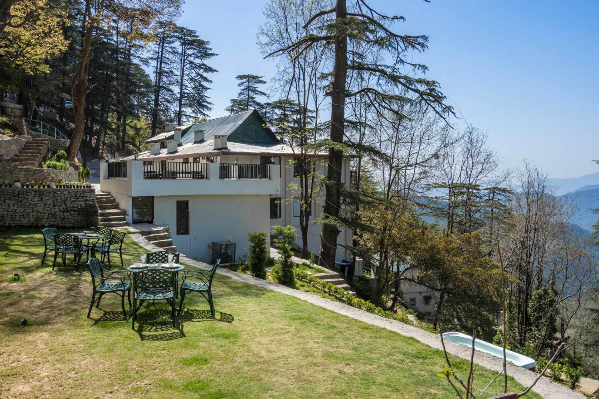 Stayvista At Pine Estate With Outdoor Jacuzzi شيملا المظهر الخارجي الصورة